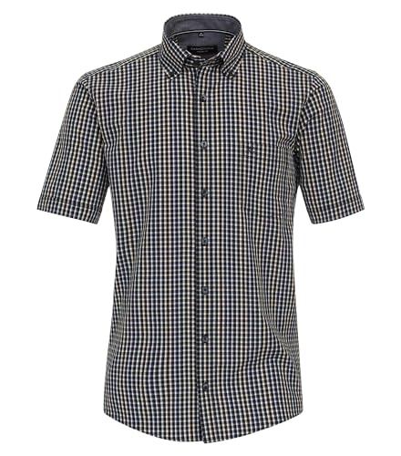 CASAMODA Freizeithemd Kurzarm kariert Casual Fit Dunkelblau XXL CASAMODA Freizeithemd Kurzarm kariert Casual Fit Dunkelblau XXL von CASAMODA