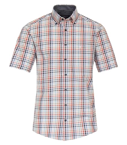 CASAMODA Freizeithemd Kurzarm kariert Casual Fit Mittelblau XXL CASAMODA Freizeithemd Kurzarm kariert Casual Fit Mittelblau XXL von CASAMODA
