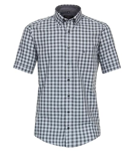 CASAMODA Freizeithemd Kurzarm kariert Casual Fit Mittelblau XXL CASAMODA Freizeithemd Kurzarm kariert Casual Fit Mittelblau XXL von CASAMODA