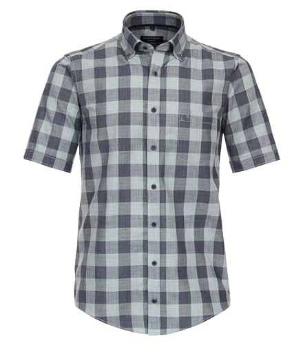 CASAMODA Freizeithemd Kurzarm kariert Casual Fit von CASAMODA
