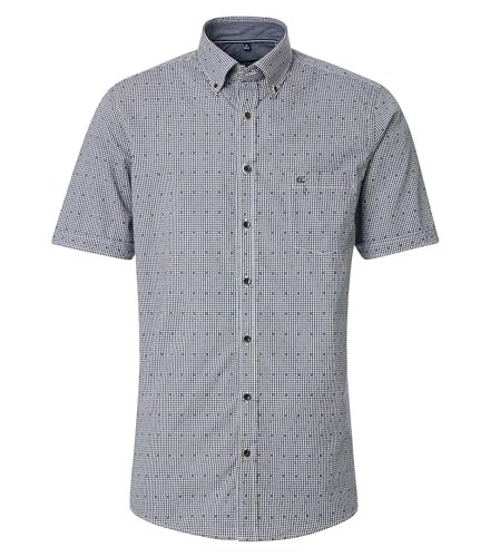 CASAMODA Freizeithemd Kurzarm kariert Comfort Fit Dunkelblau 7XL CASAMODA Freizeithemd Kurzarm kariert Comfort Fit Dunkelblau 7XL von CASAMODA