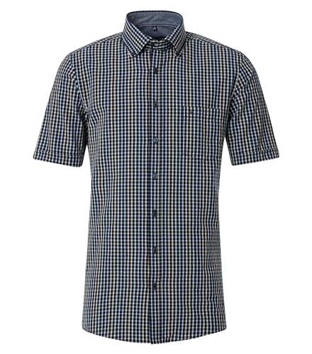 CASAMODA Freizeithemd Kurzarm kariert Comfort Fit von CASAMODA