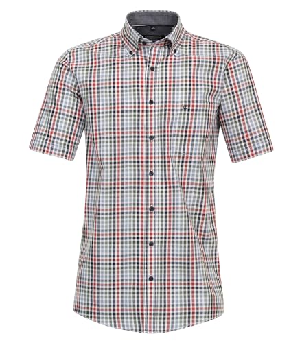 CASAMODA Freizeithemd Kurzarm kariert Comfort Fit von CASAMODA
