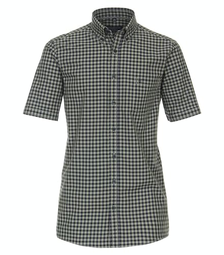 CASAMODA Freizeithemd Kurzarm kariert Comfort Fit Olive L CASAMODA Freizeithemd Kurzarm kariert Comfort Fit Olive L von CASAMODA