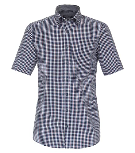 CASAMODA Freizeithemd Kurzarm kariert Comfort Fit von CASAMODA