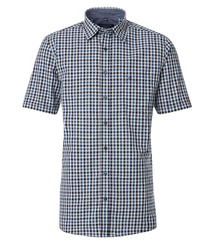CASAMODA Freizeithemd Kurzarm kariert Comfort Fit von CASAMODA