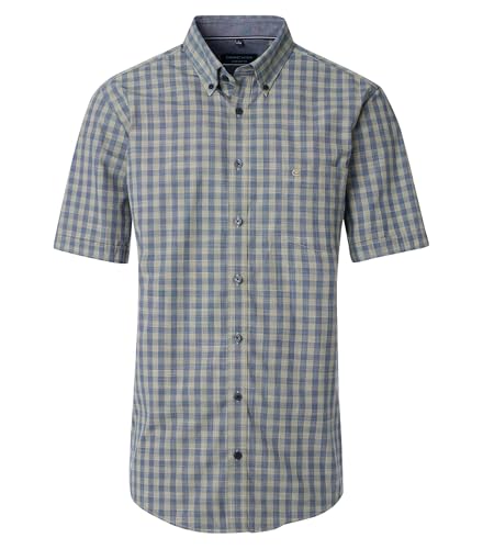 CASAMODA Freizeithemd Kurzarm kariert Comfort Fit von CASAMODA