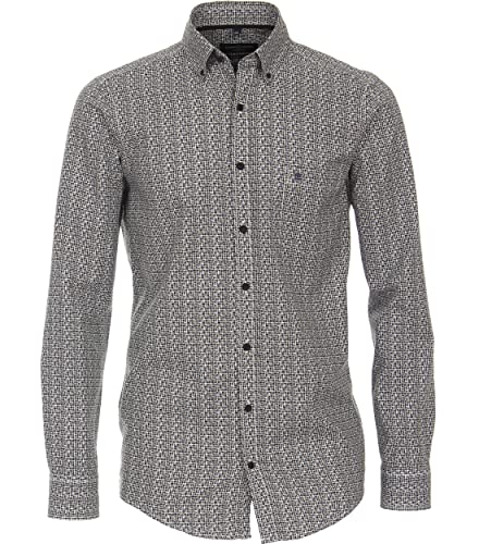 CASAMODA Freizeithemd Print Casual Fit Mittelblau 5XL CASAMODA Freizeithemd Print Casual Fit Mittelblau 5XL von CASAMODA