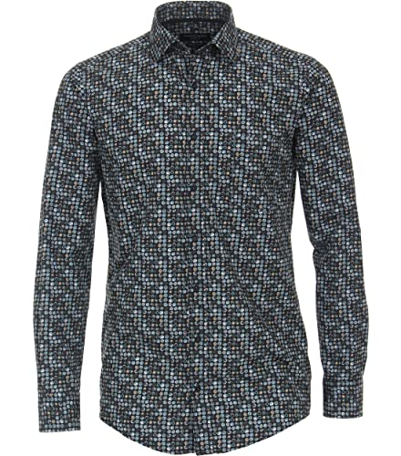 CASAMODA Freizeithemd Print Casual Fit Türkis XXL CASAMODA Freizeithemd Print Casual Fit Türkis XXL von CASAMODA