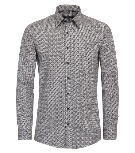 CASAMODA Freizeithemd Print Comfort Fit Dunkelrot 7XL CASAMODA Freizeithemd Print Comfort Fit Dunkelrot 7XL von CASAMODA