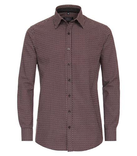 CASAMODA Freizeithemd Print Comfort Fit Dunkelrot L CASAMODA Freizeithemd Print Comfort Fit Dunkelrot L von CASAMODA