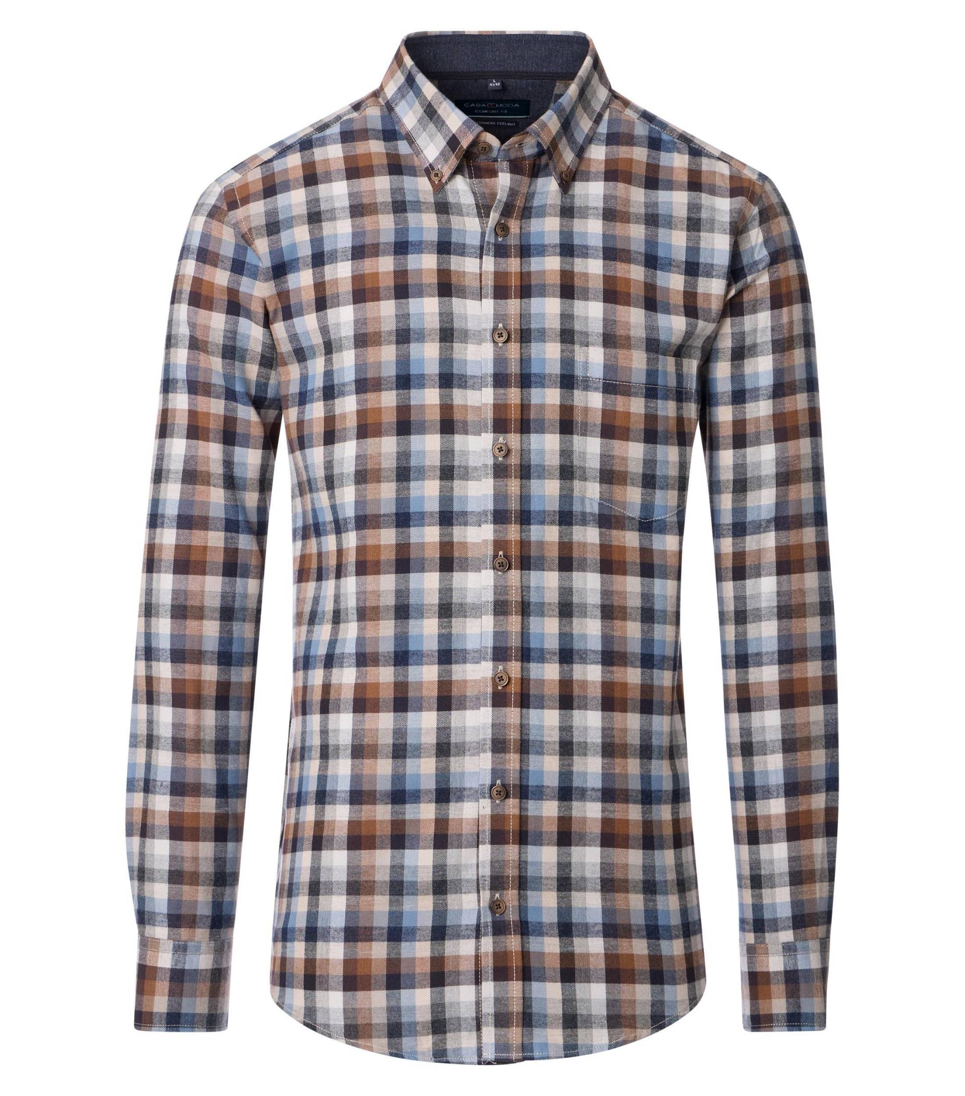 CASAMODA - Freizeithemd anthrazit - Gr. - 5XL von CASAMODA