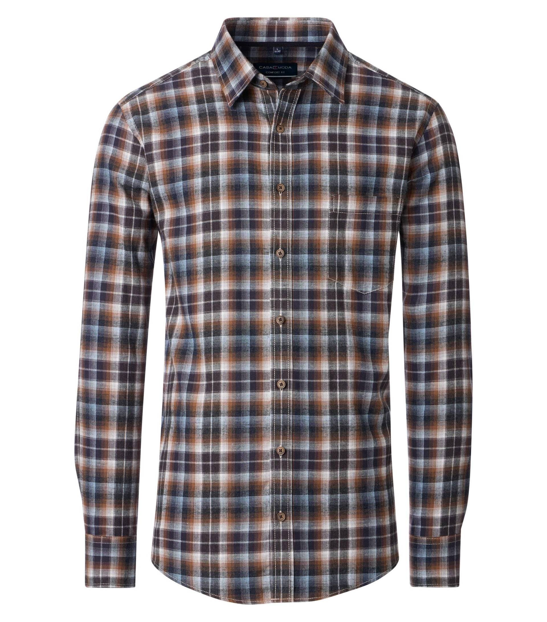 CASAMODA - Freizeithemd anthrazit - Gr. - XL von CASAMODA