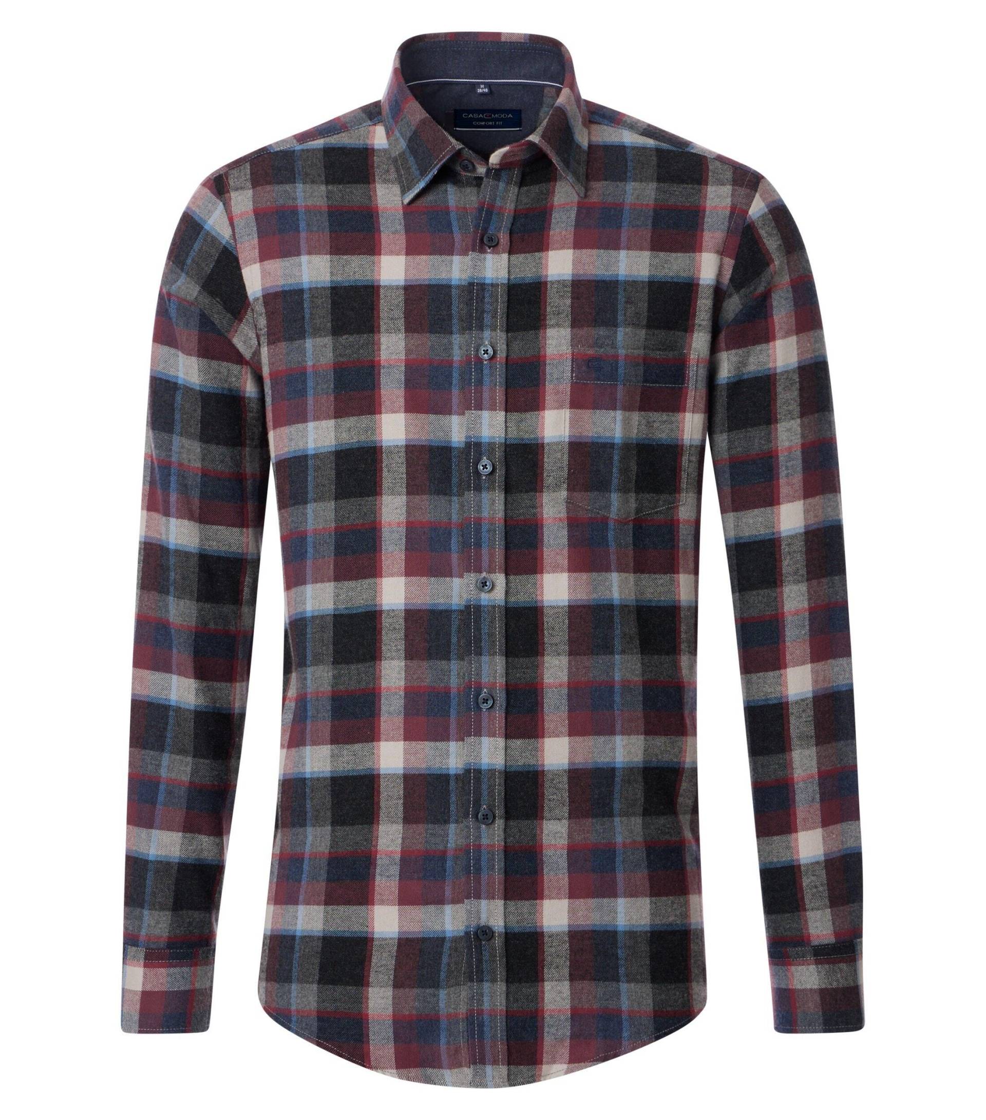 CASAMODA - Freizeithemd anthrazit - Gr. - XL von CASAMODA