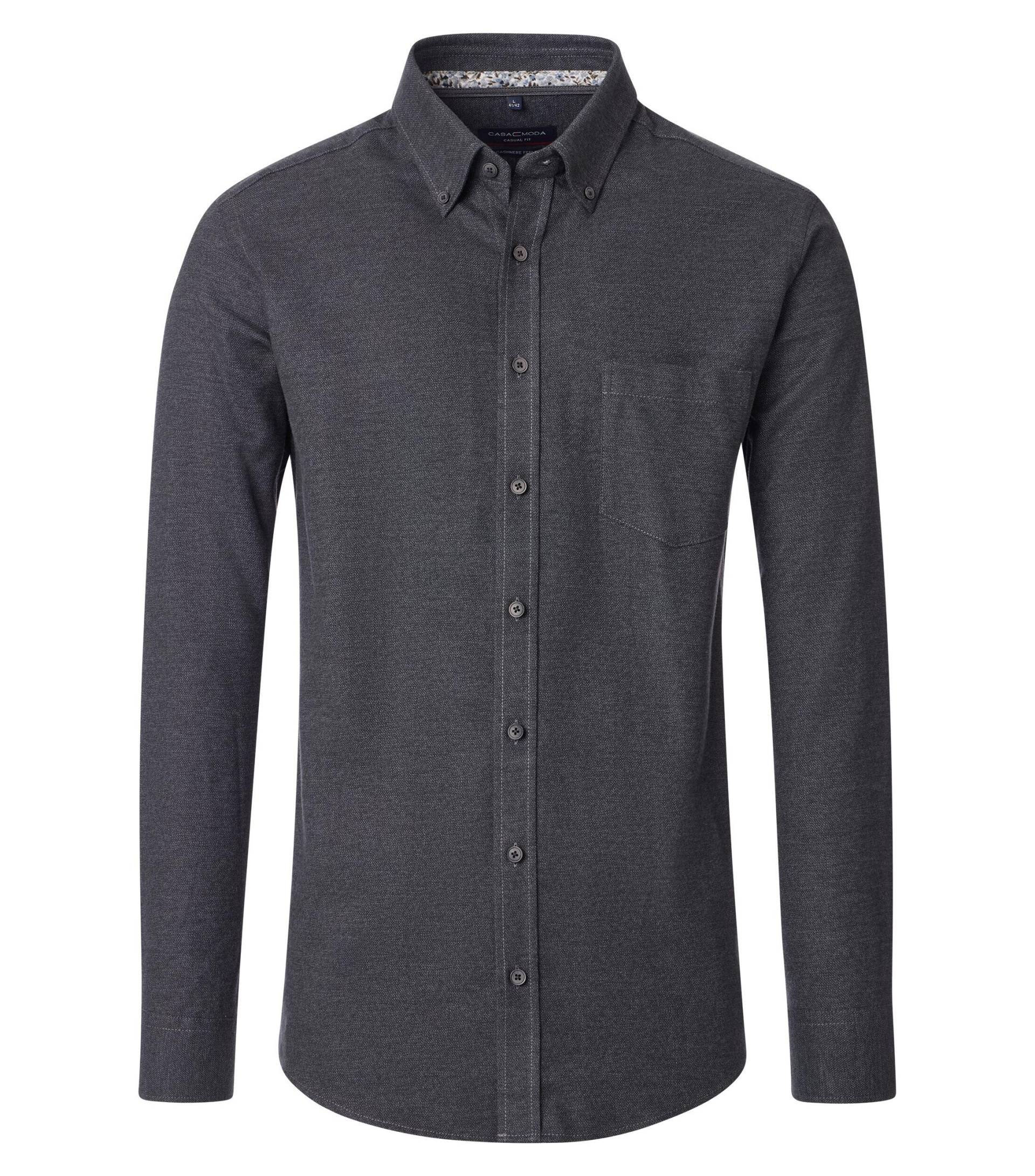 CASAMODA - Freizeithemd anthrazit - Gr. - XXL von CASAMODA