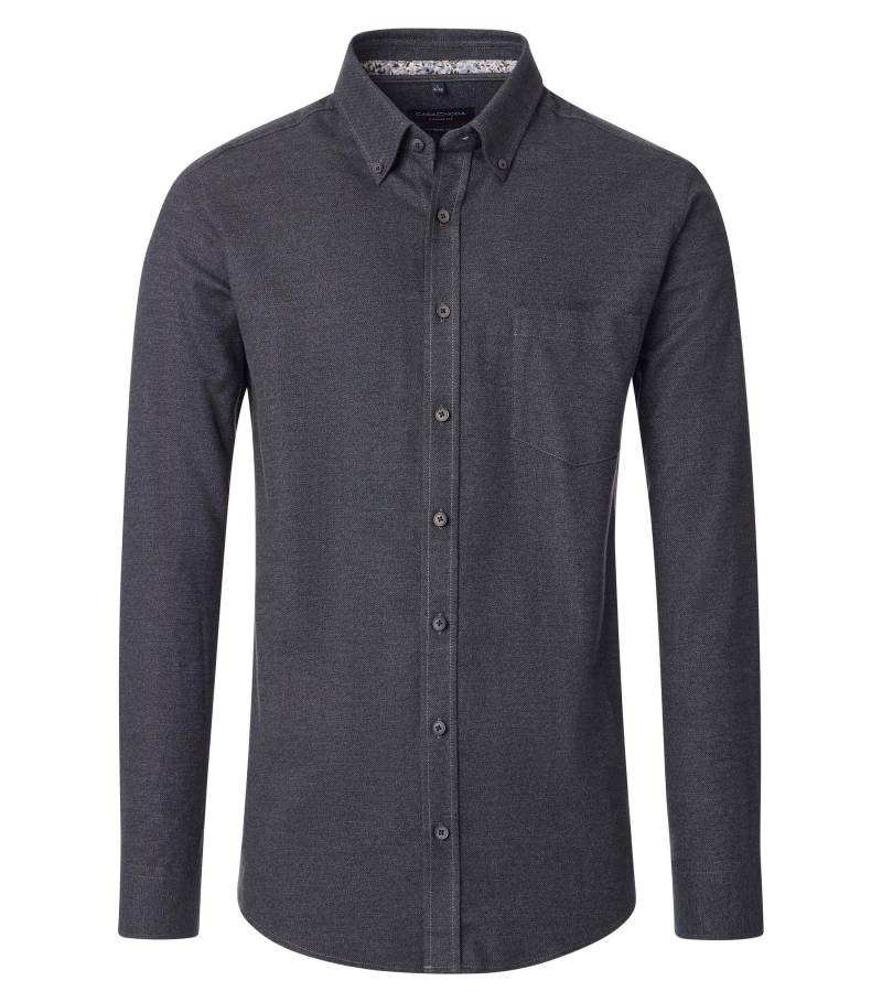 CASAMODA - Freizeithemd anthrazit - Gr. - XXL von CASAMODA