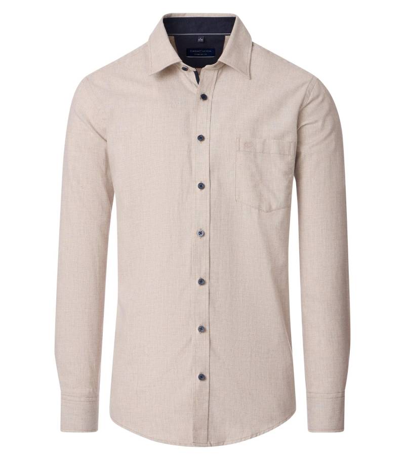 CASAMODA - Freizeithemd beige - Gr. - L von CASAMODA