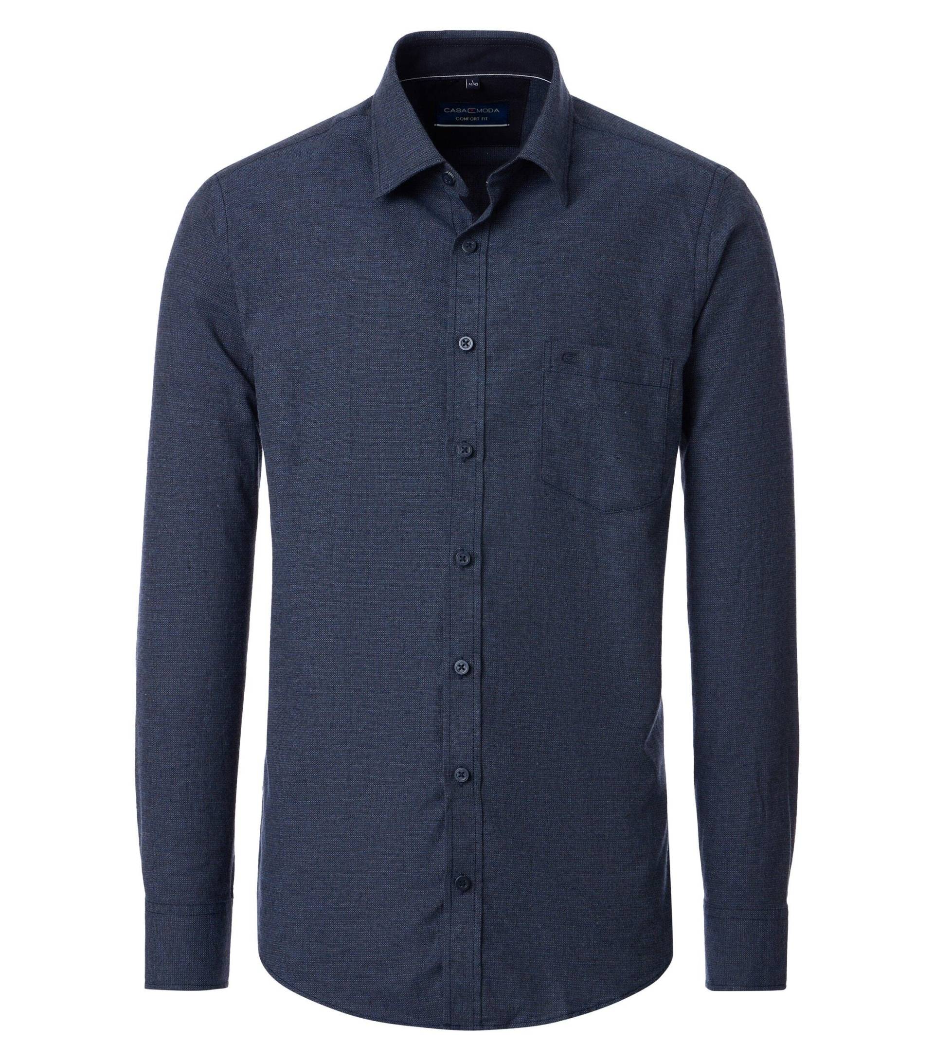 CASAMODA - Freizeithemd blau - Gr. - 5XL von CASAMODA