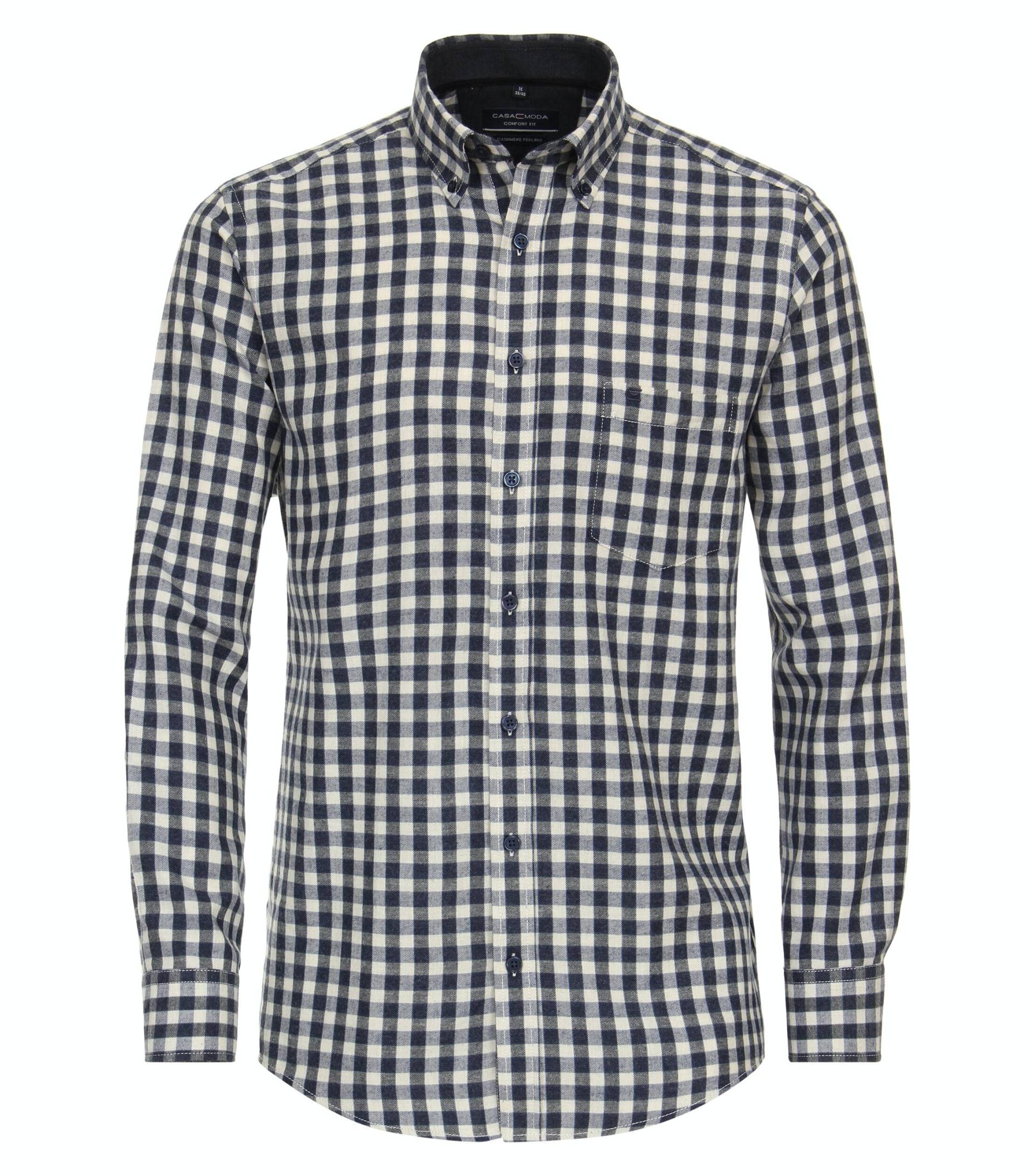 CASAMODA - Freizeithemd blau - Gr. - L von CASAMODA