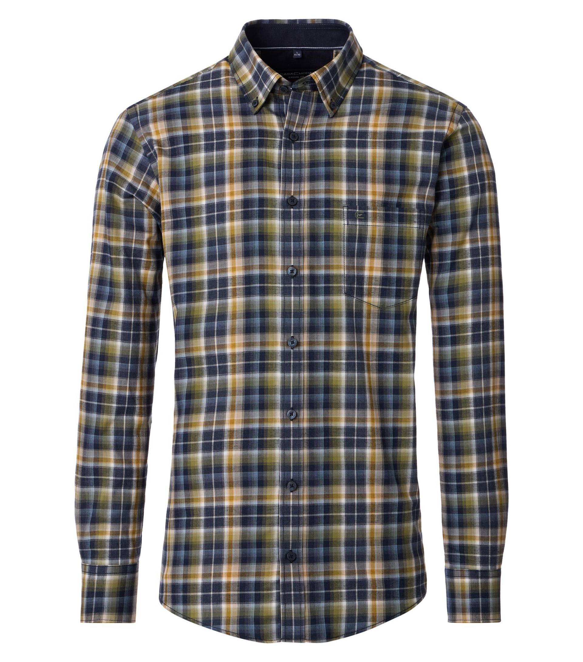 CASAMODA - Freizeithemd blau - Gr. - M von CASAMODA