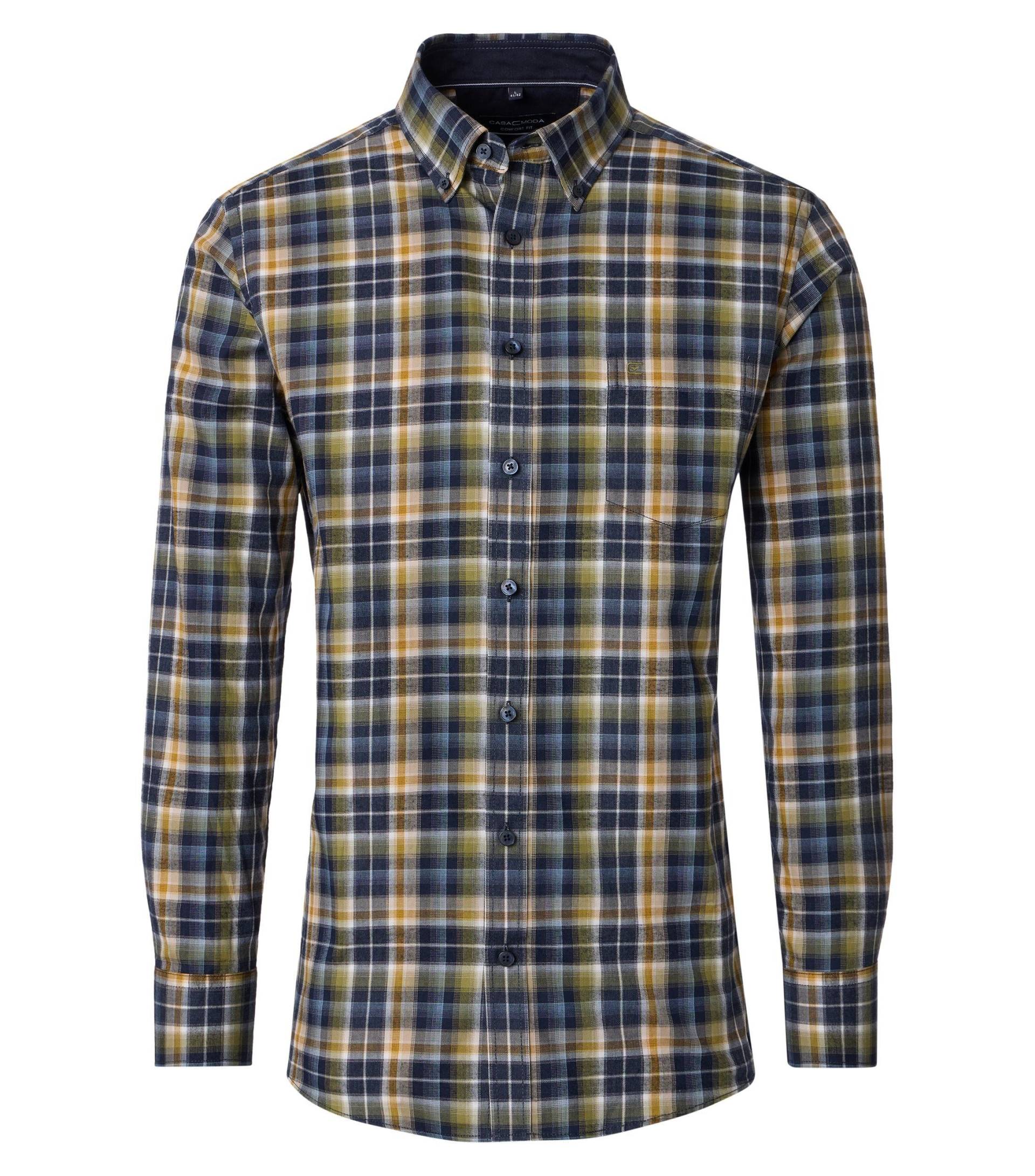 CASAMODA - Freizeithemd blau - Gr. - XL von CASAMODA