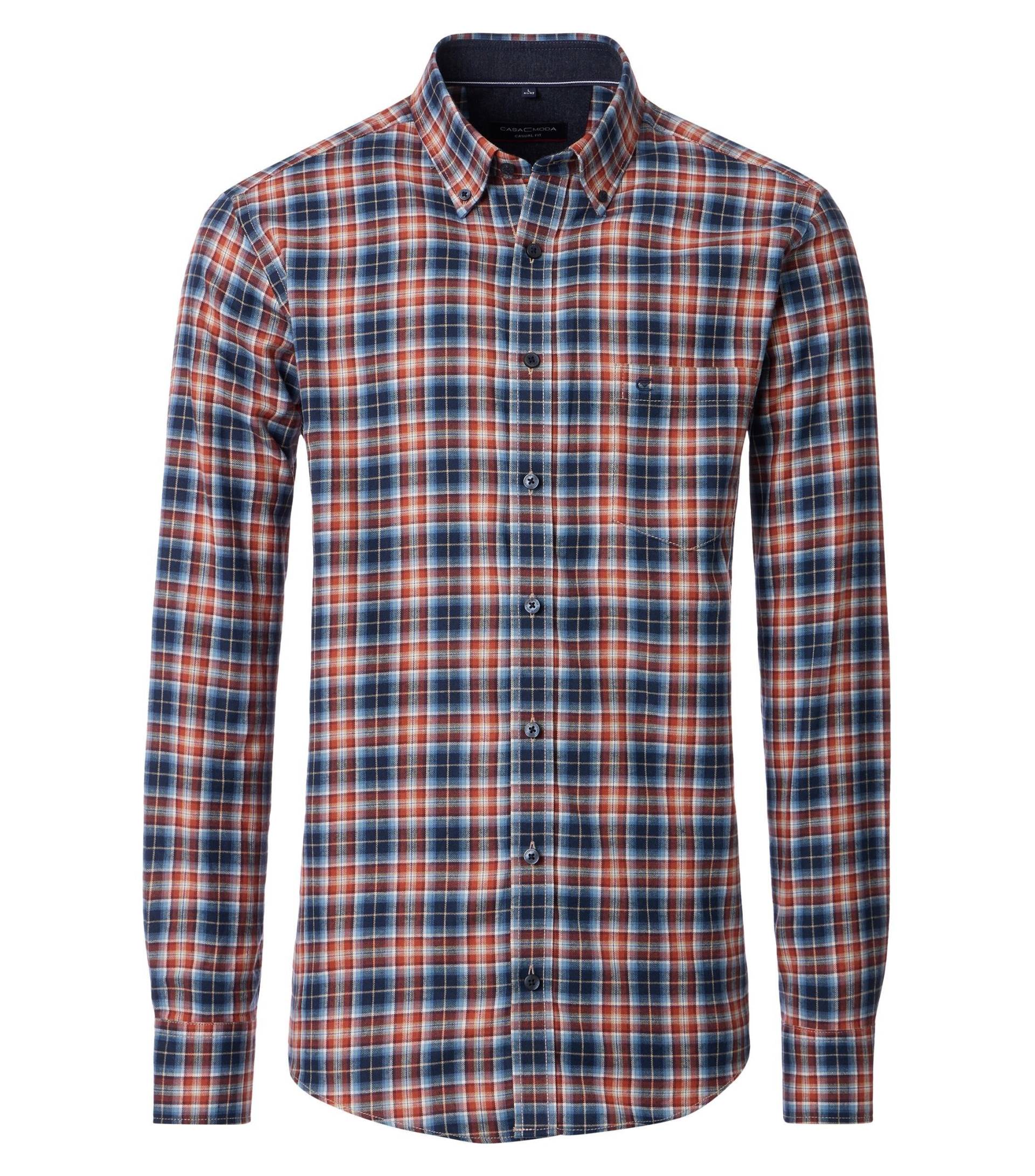 CASAMODA - Freizeithemd blau - Gr. - XXL von CASAMODA