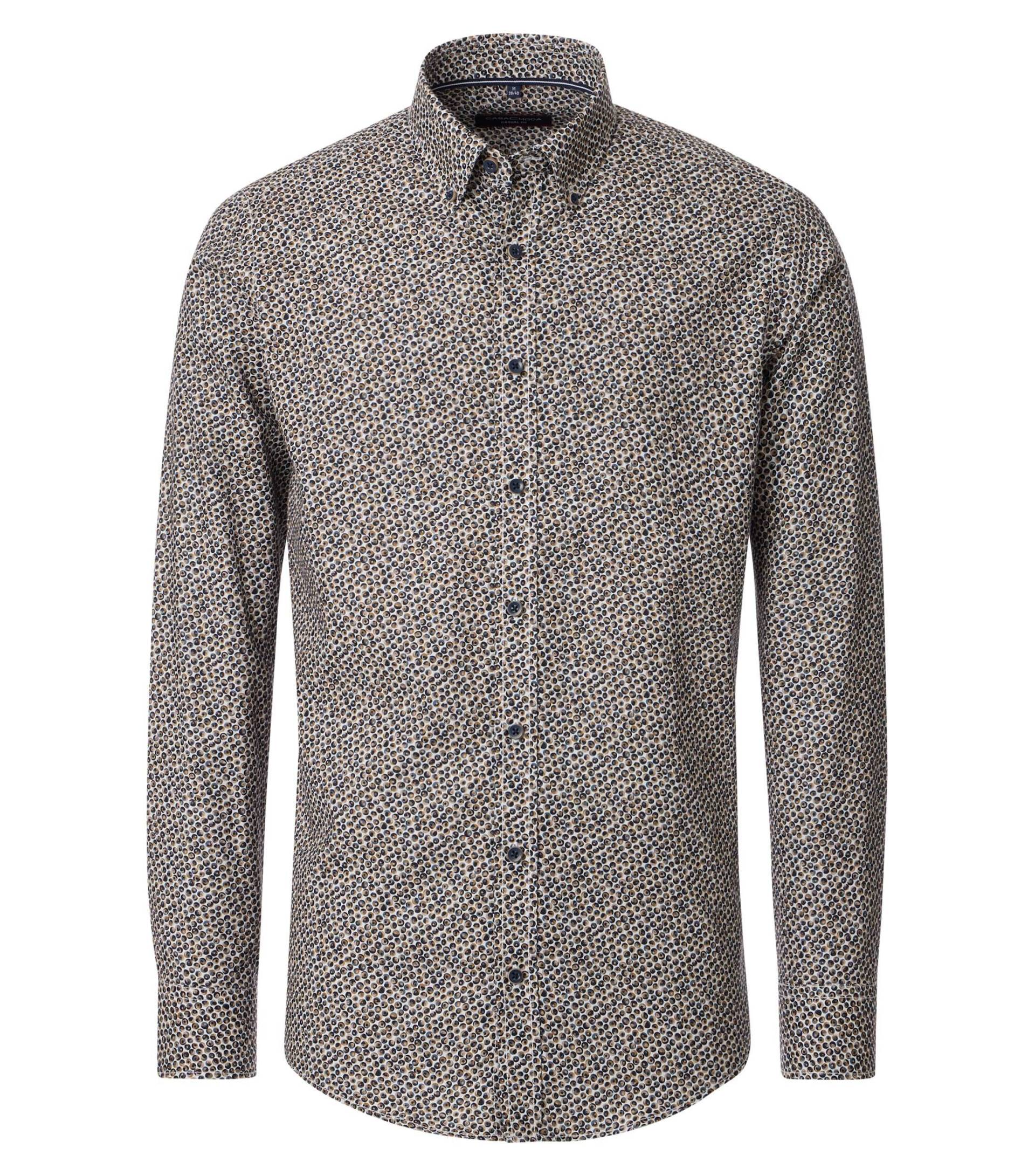 CASAMODA - Freizeithemd braun - Gr. - 3XL von CASAMODA