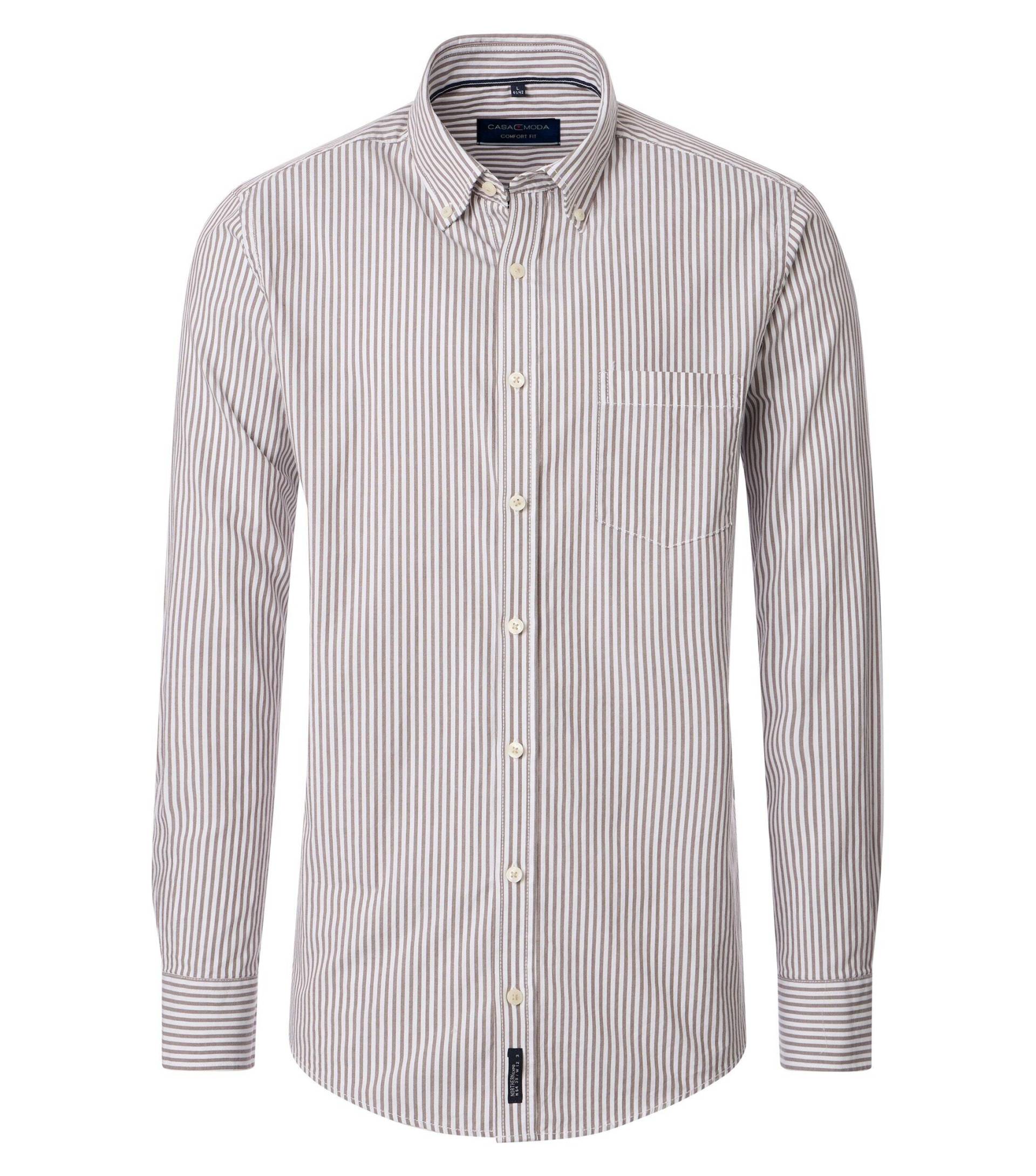 CASAMODA - Freizeithemd braun - Gr. - 3XL von CASAMODA