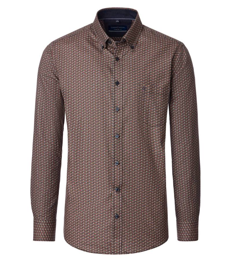 CASAMODA - Freizeithemd braun - Gr. - 3XL von CASAMODA