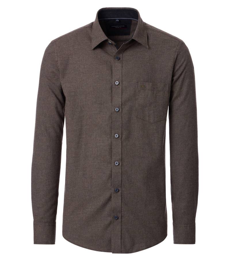 CASAMODA - Freizeithemd braun - Gr. - XL von CASAMODA