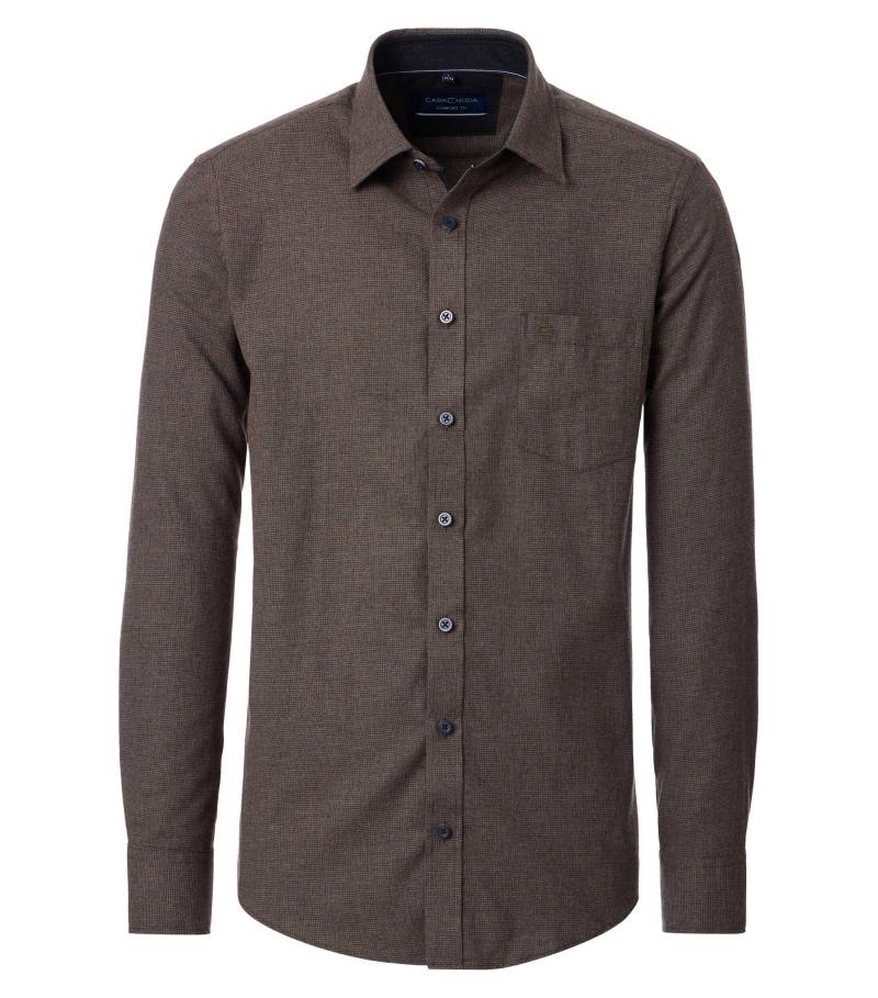 CASAMODA - Freizeithemd braun - Gr. - XXL von CASAMODA