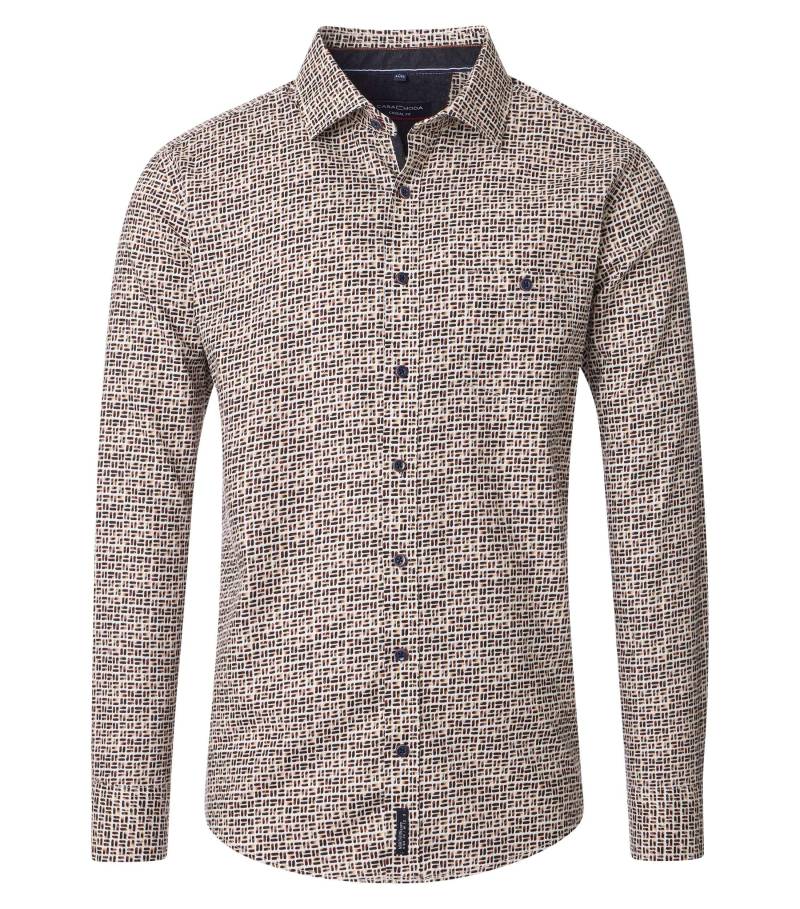 CASAMODA - Freizeithemd braun - Gr. - XXL von CASAMODA