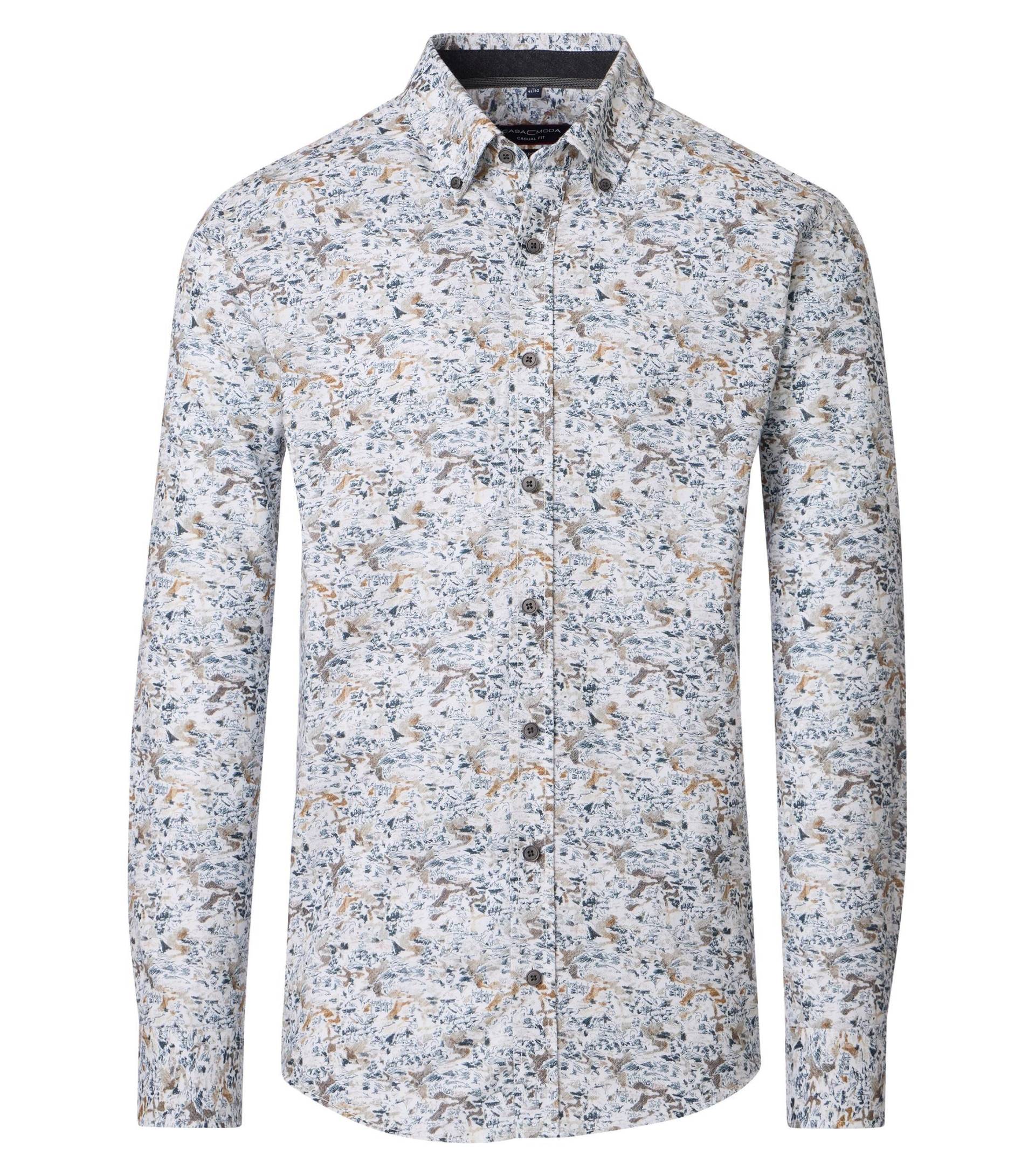 CASAMODA - Freizeithemd braun - Gr. - XXL von CASAMODA