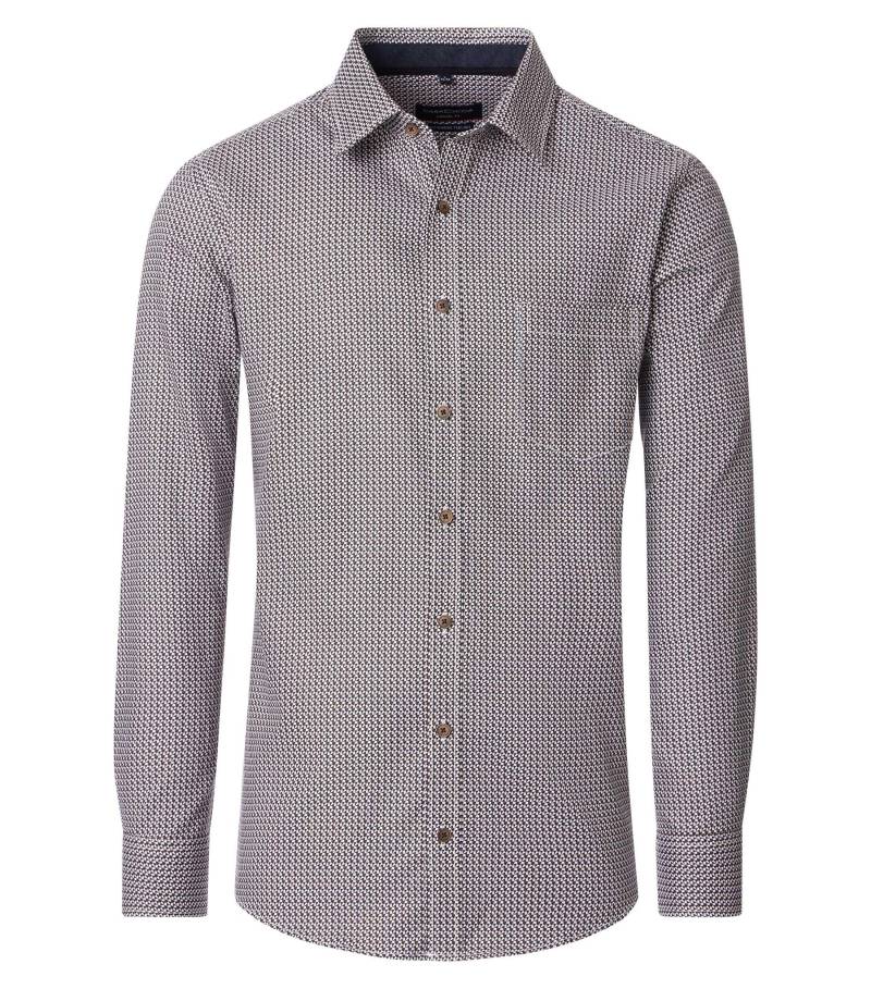 CASAMODA - Freizeithemd braun - Gr. - XXL von CASAMODA