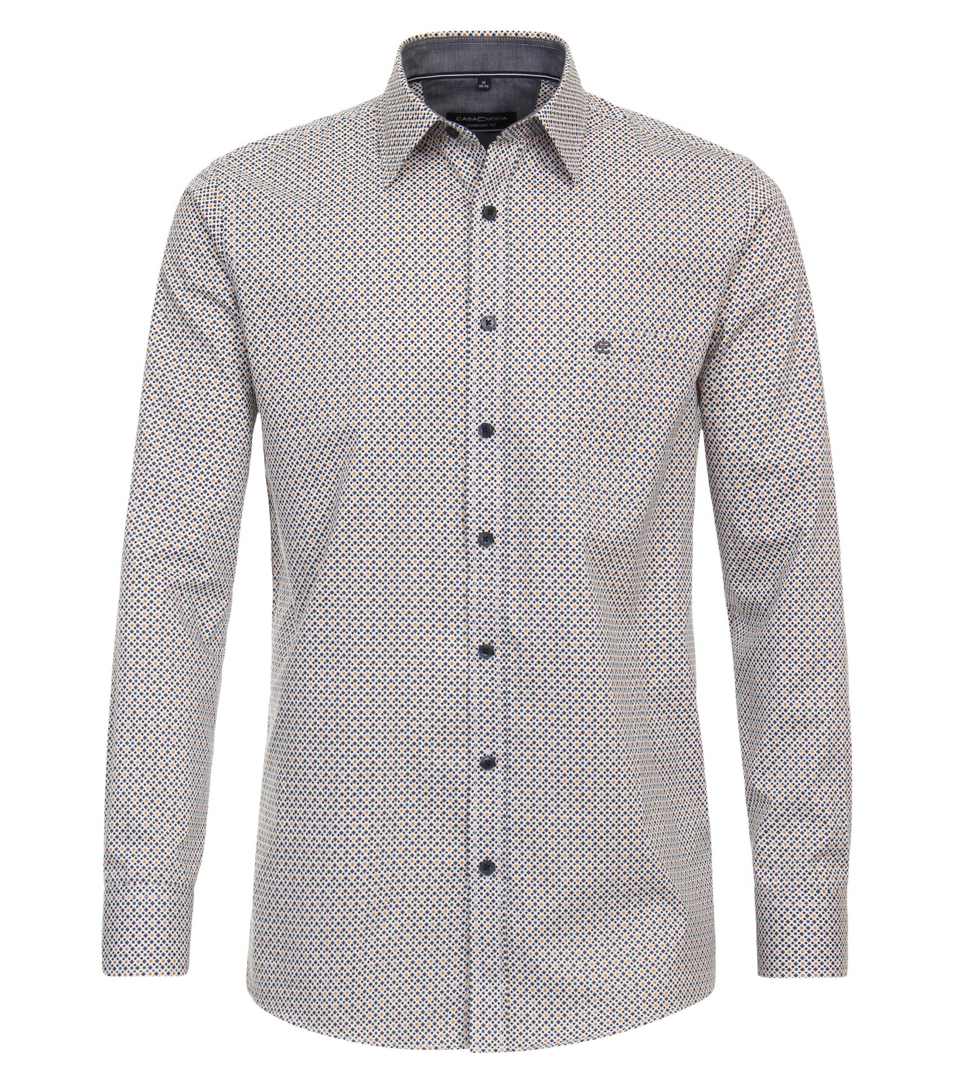 CASAMODA - Freizeithemd gelb - Gr. - 3XL von CASAMODA