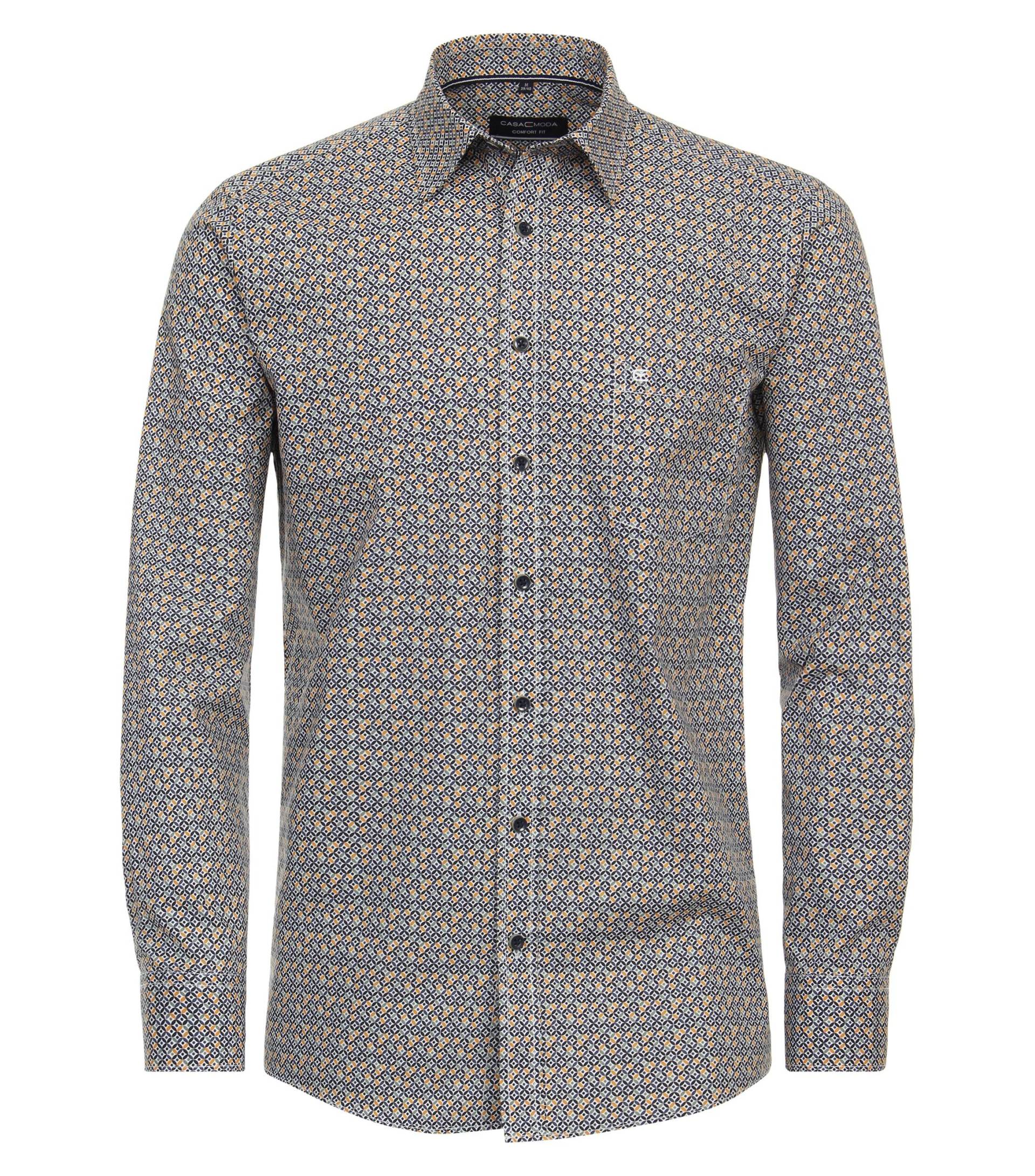 CASAMODA - Freizeithemd gelb - Gr. - 3XL von CASAMODA