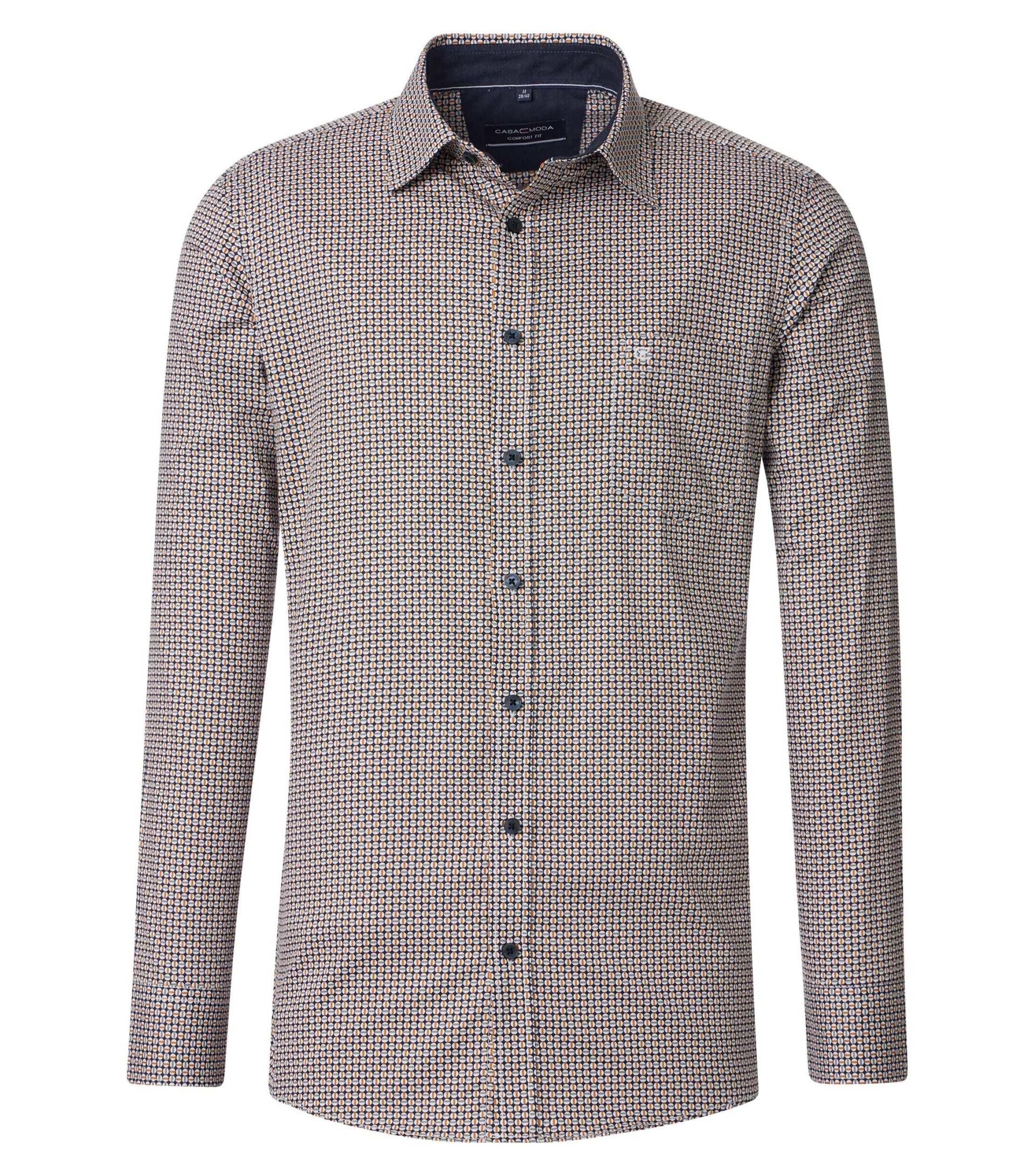 CASAMODA - Freizeithemd gelb - Gr. - L von CASAMODA