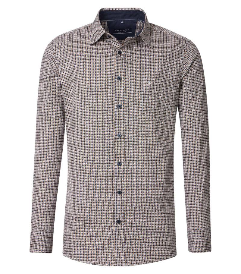 CASAMODA - Freizeithemd gelb - Gr. - L von CASAMODA