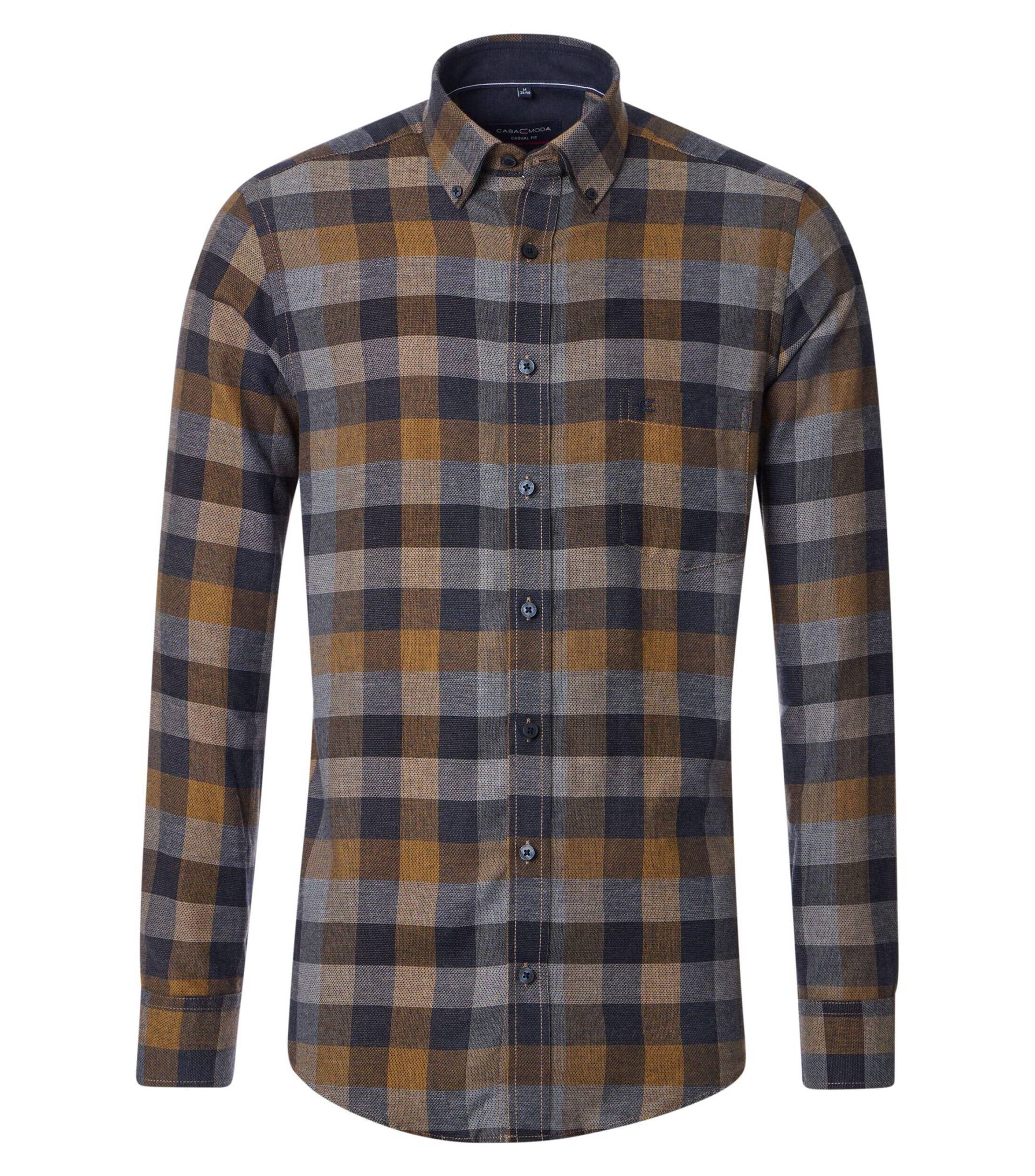 CASAMODA - Freizeithemd gelb - Gr. - L von CASAMODA