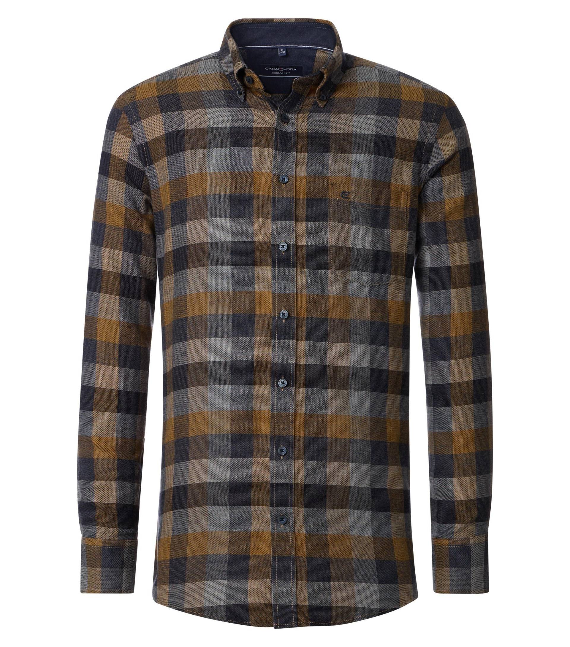 CASAMODA - Freizeithemd gelb - Gr. - XL von CASAMODA