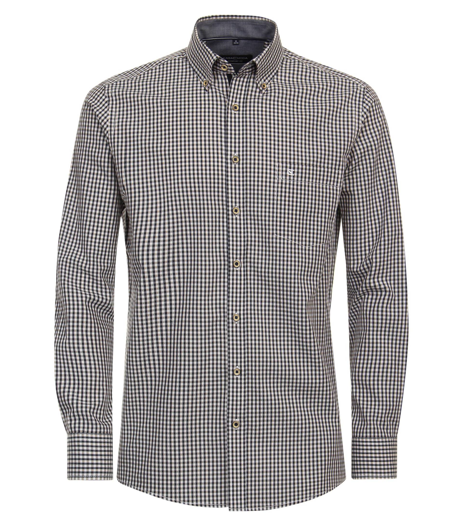 CASAMODA - Freizeithemd gelb - Gr. - XXL von CASAMODA