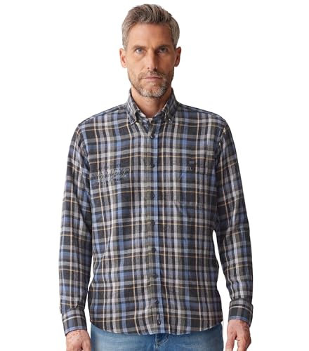 CASAMODA Freizeithemd kariert Casual Fit von CASAMODA