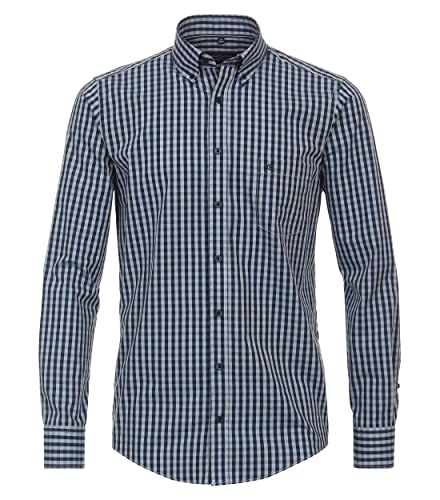 CASAMODA Freizeithemd kariert Casual Fit Helltürkis XXL CASAMODA Freizeithemd kariert Casual Fit Helltürkis XXL von CASAMODA