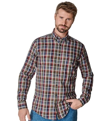 CASAMODA Freizeithemd kariert Casual Fit von CASAMODA