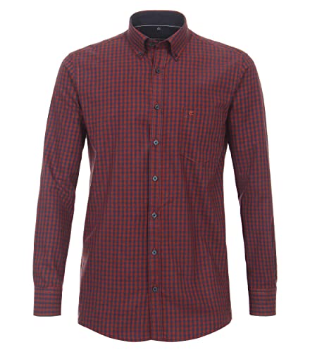 CASAMODA Freizeithemd kariert Comfort Fit Dunkelrot 3XL CASAMODA Freizeithemd kariert Comfort Fit Dunkelrot 3XL von CASAMODA