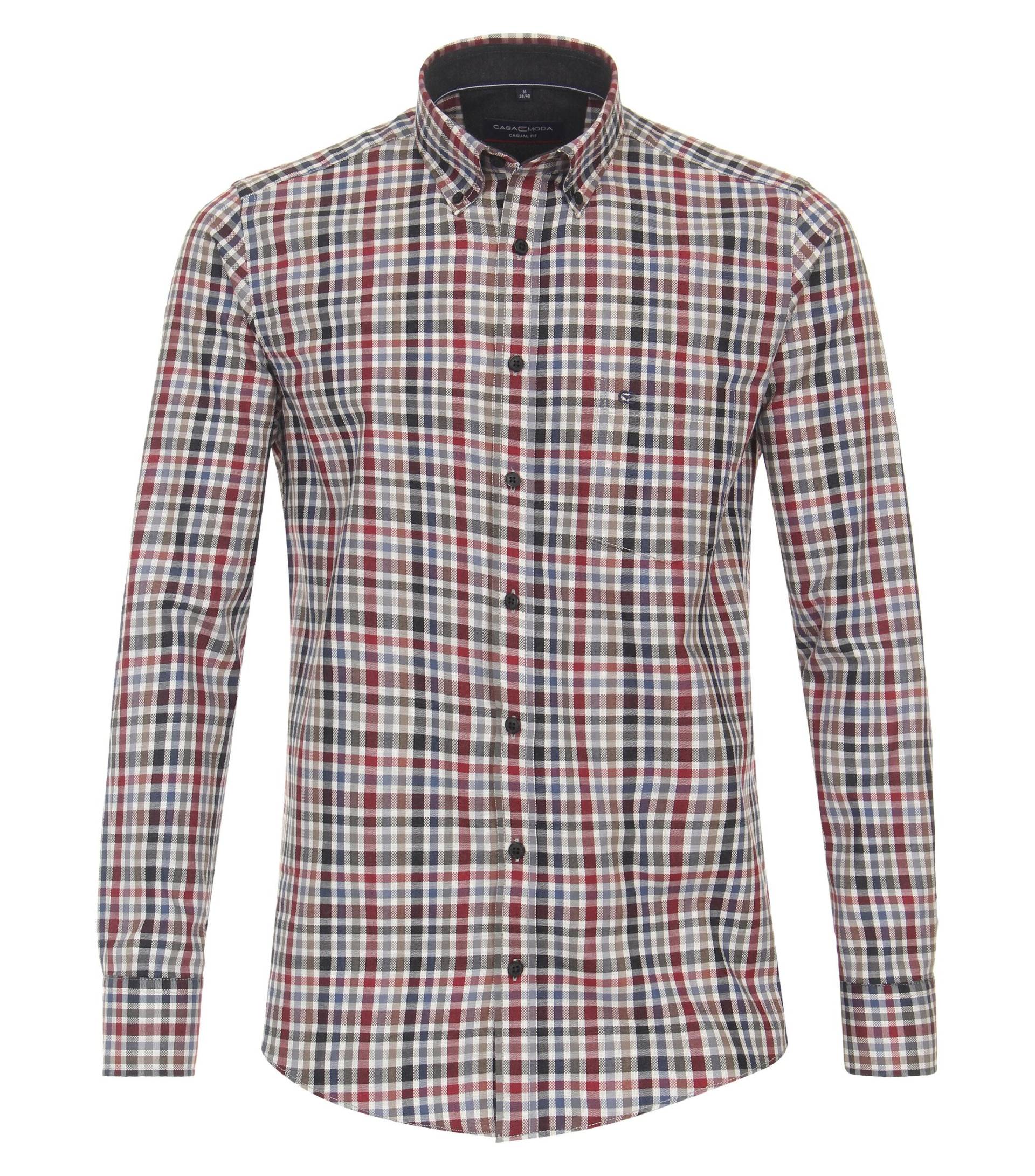 CASAMODA - Freizeithemd rot - Gr. - 3XL von CASAMODA