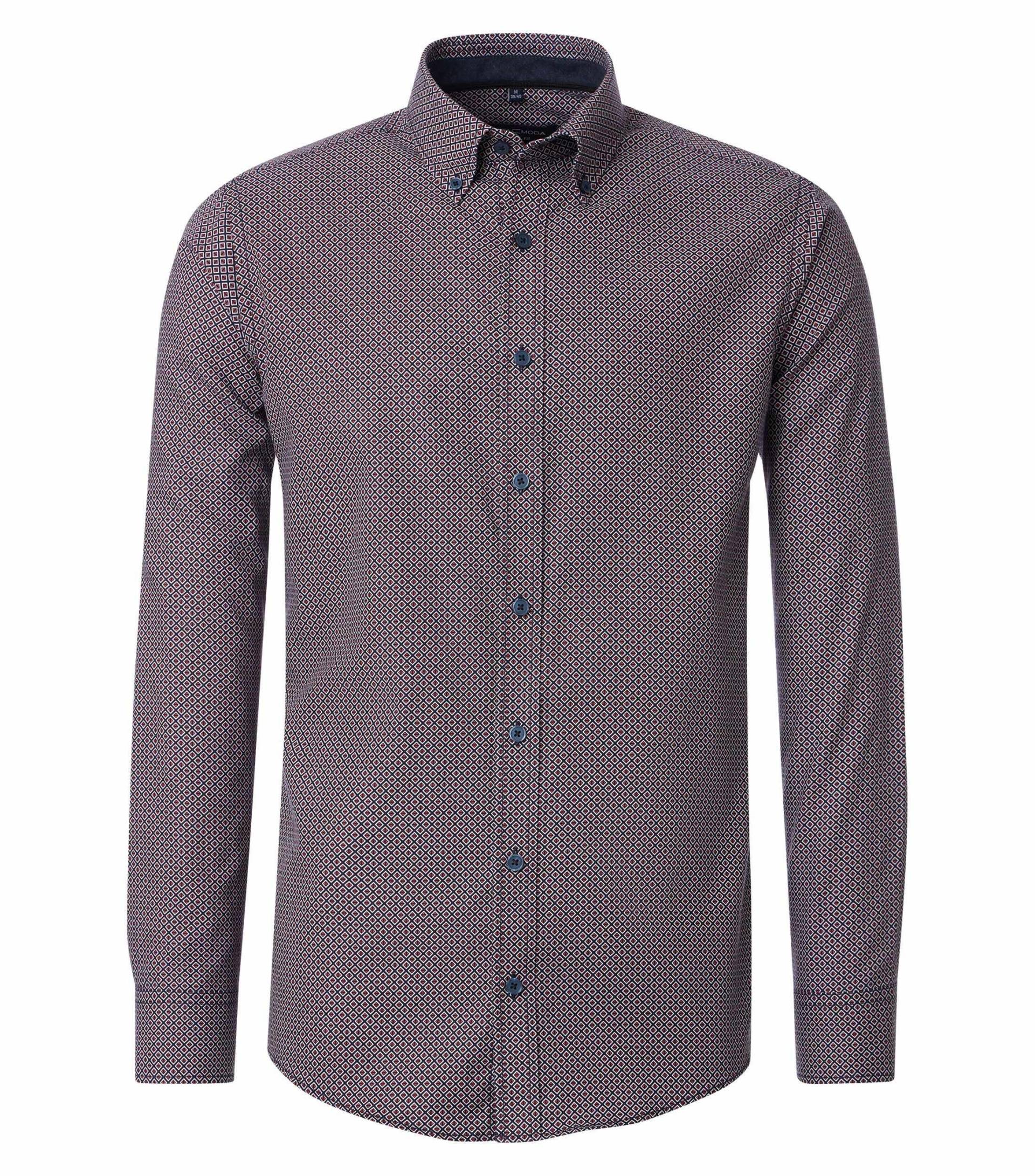 CASAMODA - Freizeithemd rot - Gr. - 3XL von CASAMODA