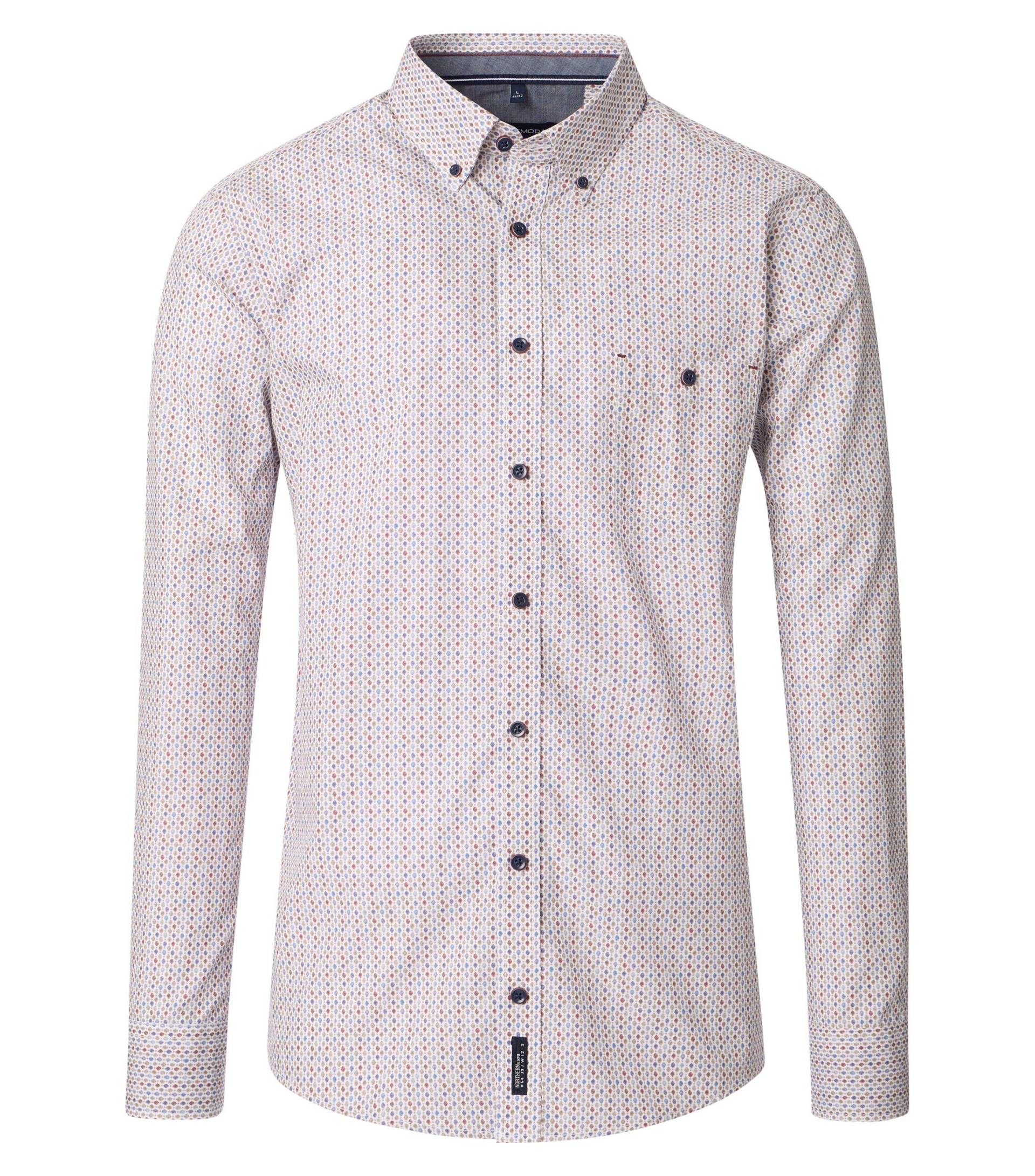 CASAMODA - Freizeithemd rot - Gr. - 3XL von CASAMODA