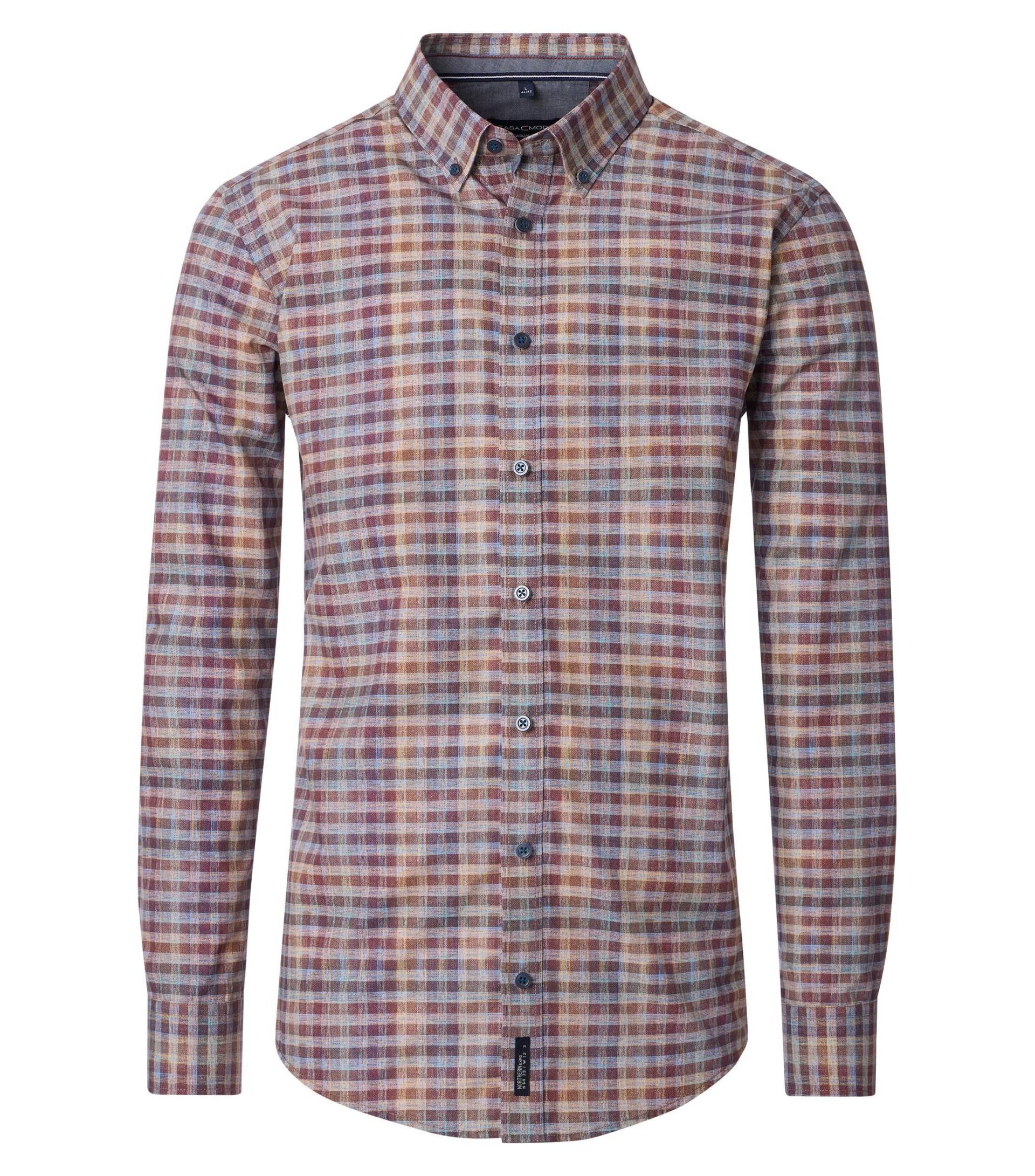 CASAMODA - Freizeithemd rot - Gr. - 5XL von CASAMODA