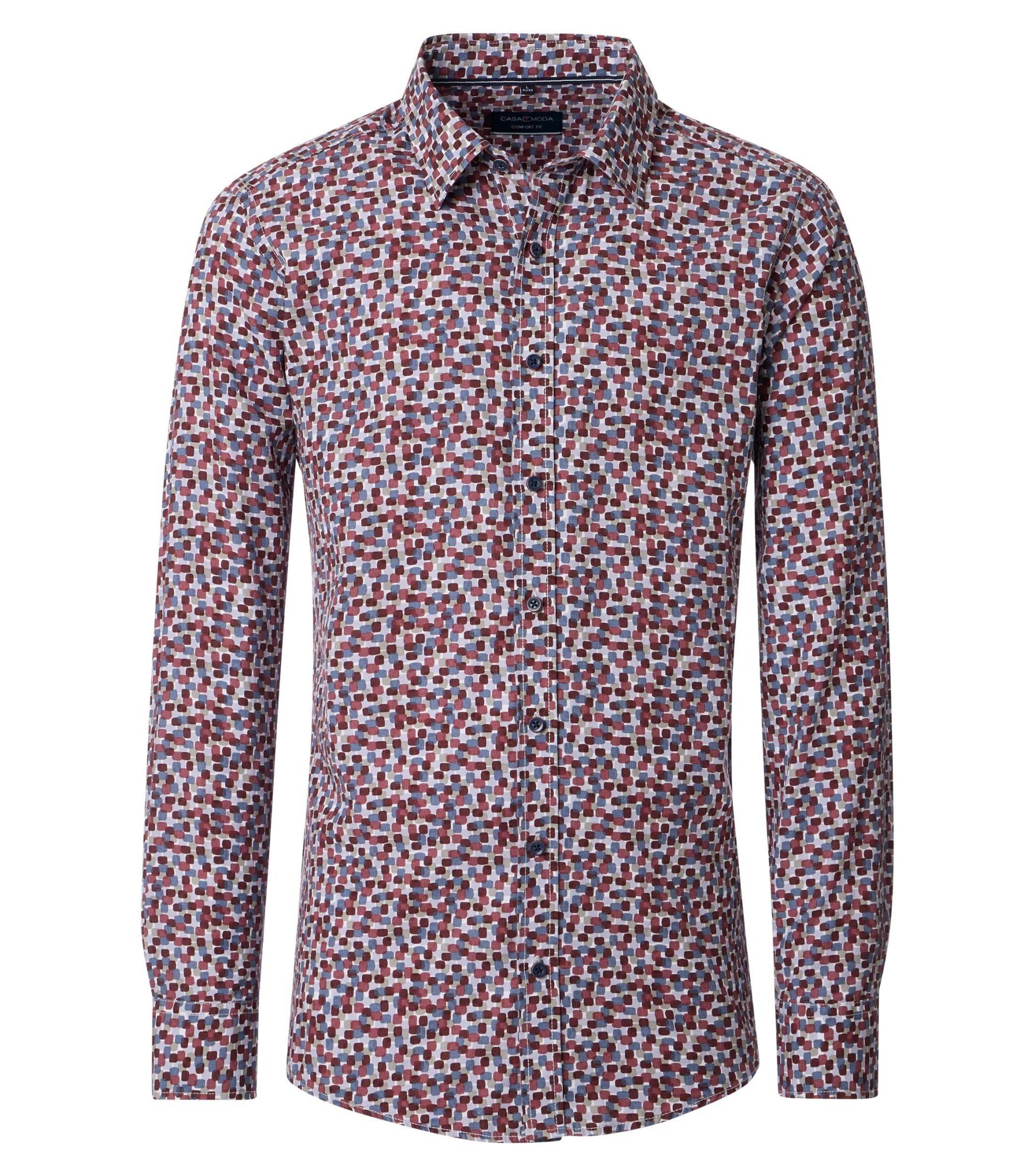 CASAMODA - Freizeithemd rot - Gr. - 6XL von CASAMODA